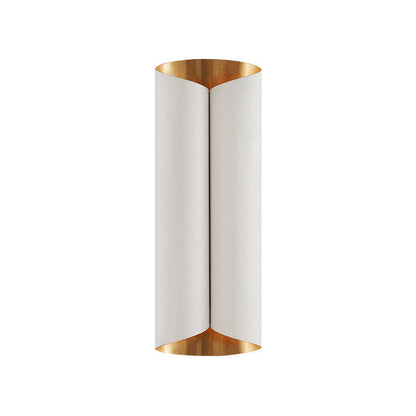 Solène Twisted Metal Dual Light Wall Sconce