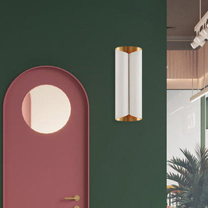 Solène Twisted Metal Dual Light Wall Sconce