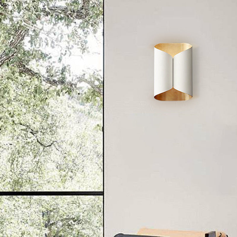 Solène Twisted Metal Dual Light Wall Sconce