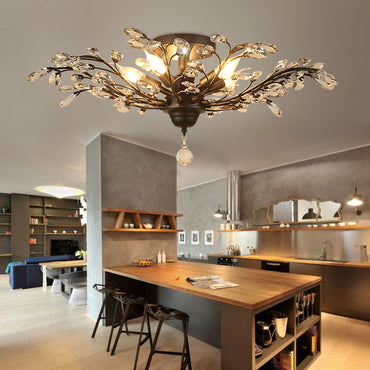 Élodie Crystal Branch Chandelier