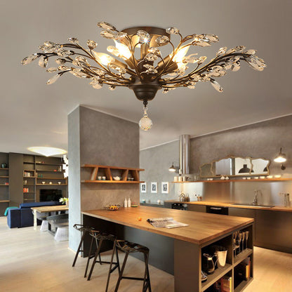 Élodie Crystal Branch Chandelier