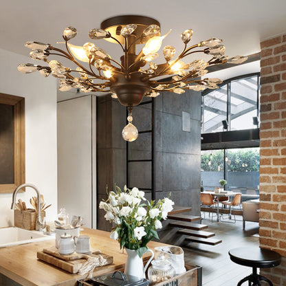 Élodie Crystal Branch Chandelier