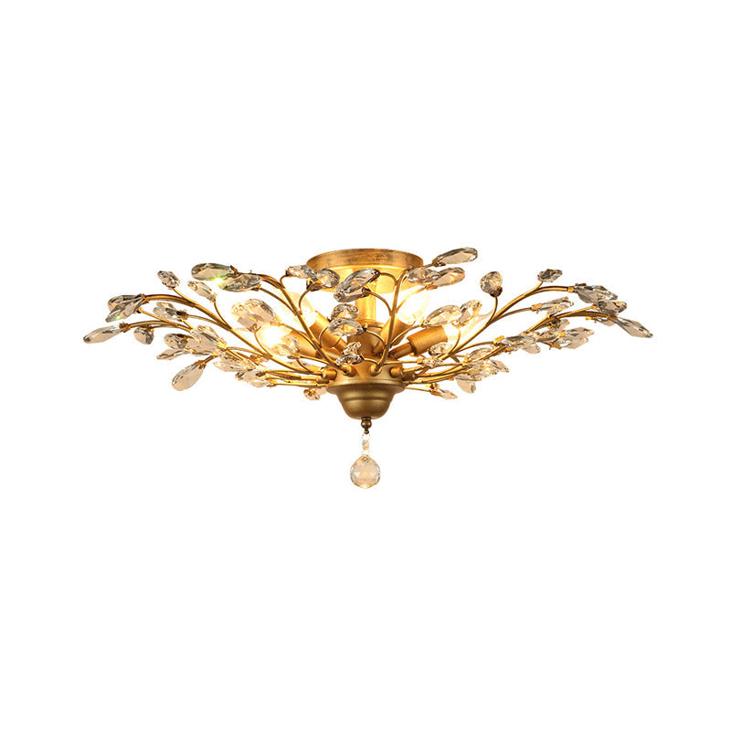 Élodie Crystal Branch Chandelier