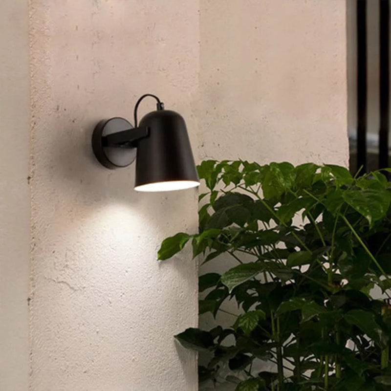 Sophie Nordic Bell Rotatable Wall Sconce Metal Shade