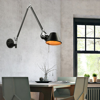 Amélie Retro Swing Arm Wall Sconce