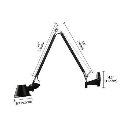 Amélie Retro Swing Arm Wall Sconce