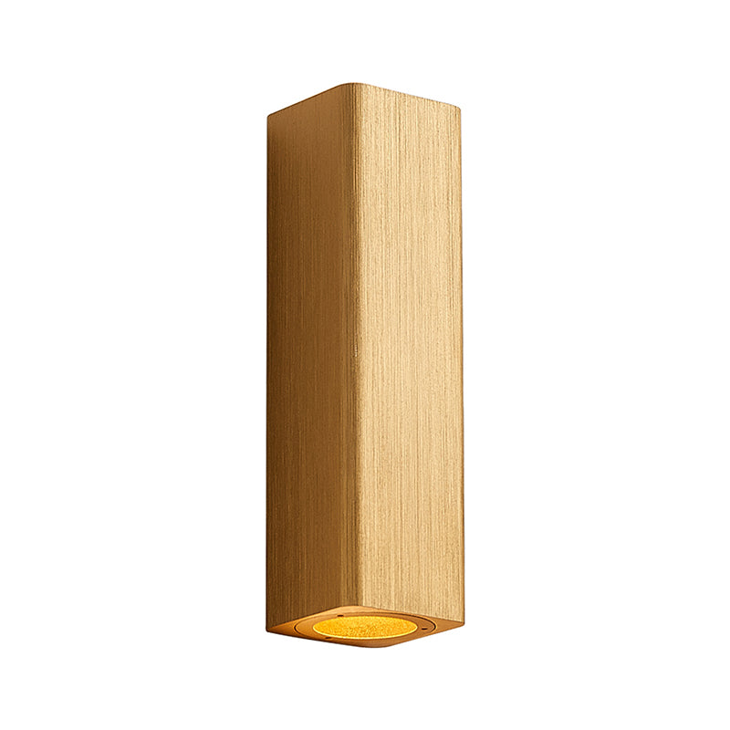 Aurélie Mini Column Wall Lamp – Metal Sconce, 4 Inch & Under