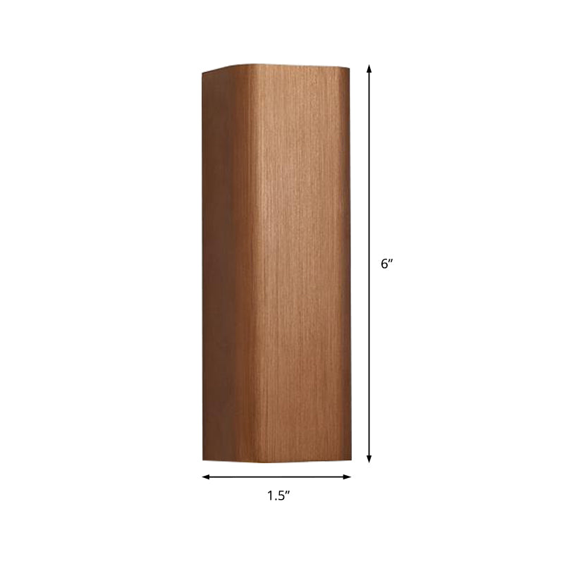 Aurélie Mini Column Wall Lamp – Metal Sconce, 4 Inch & Under