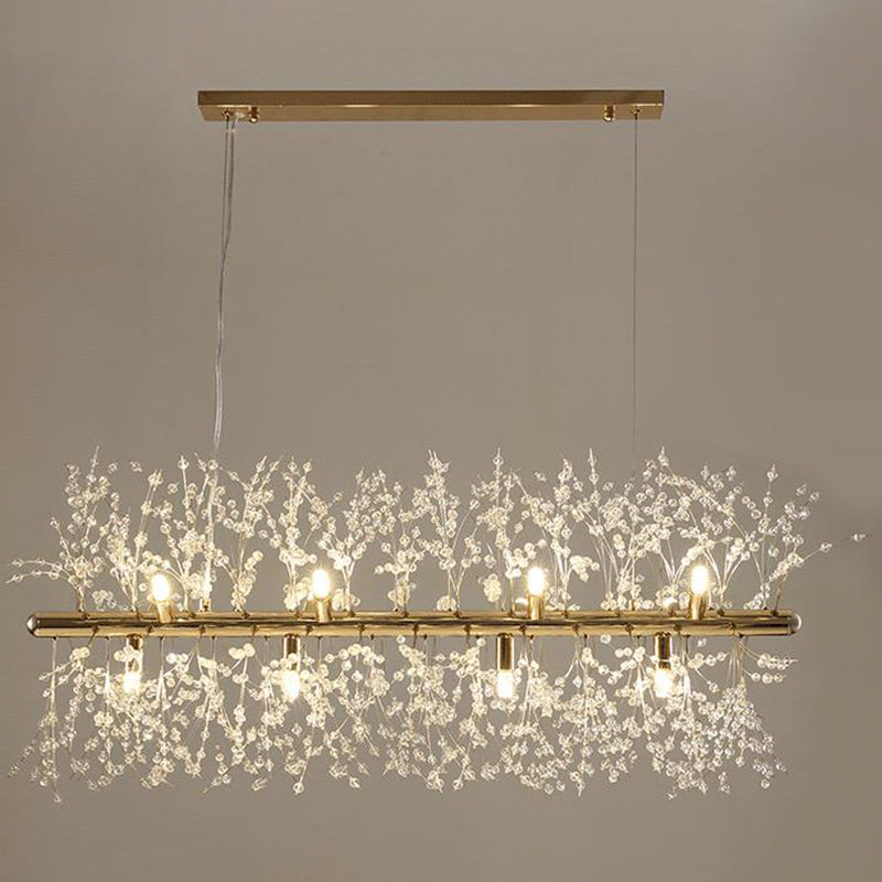 Sophie Crystal Orb Dandelion Chandelier for Living Room