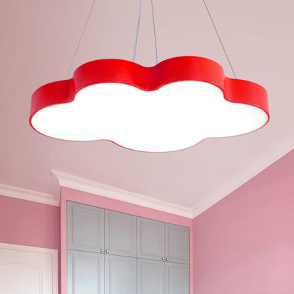 Camille Cloud Acrylic LED Kids Pendant Light