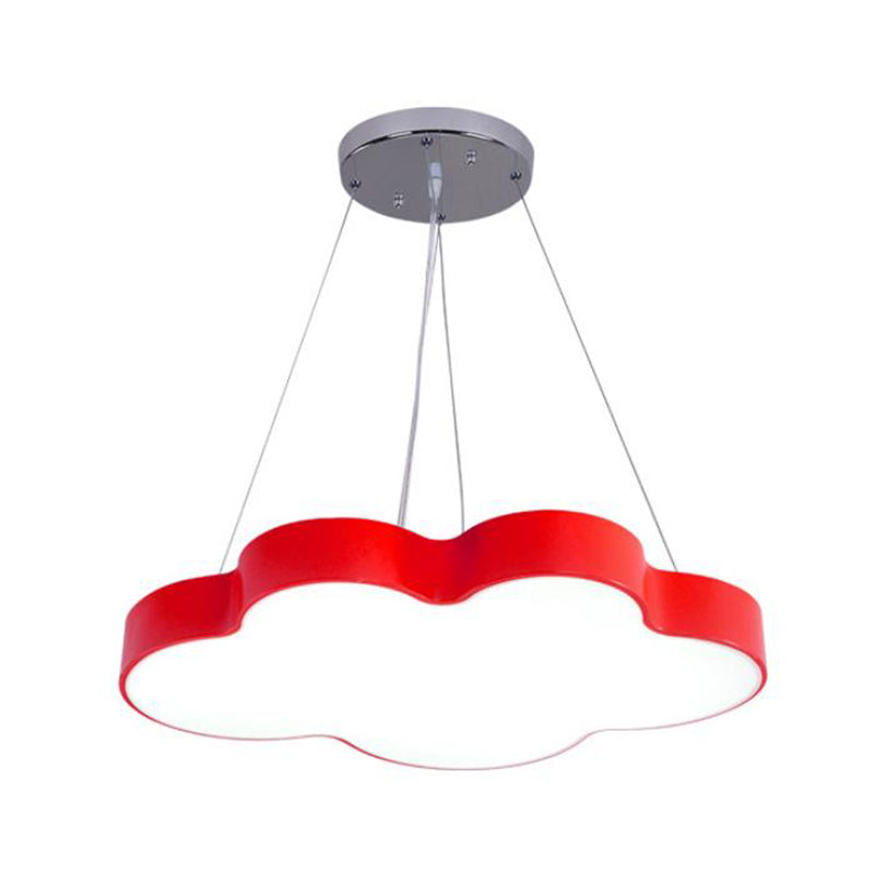 Camille Cloud Acrylic LED Kids Pendant Light