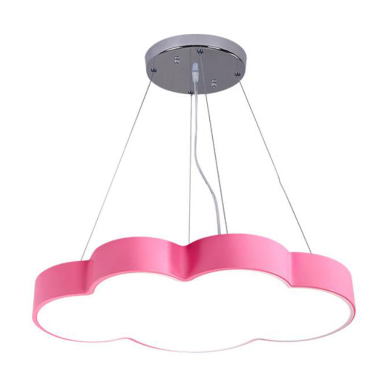 Camille Cloud Acrylic LED Kids Pendant Light