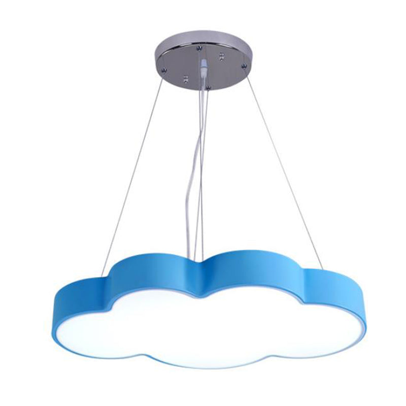 Camille Cloud Acrylic LED Kids Pendant Light