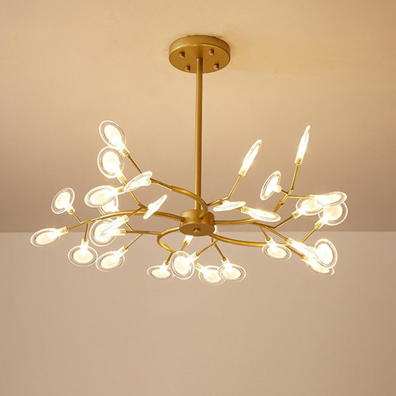 Auréliane Firefly Branch Acrylic LED Chandelier Pendant