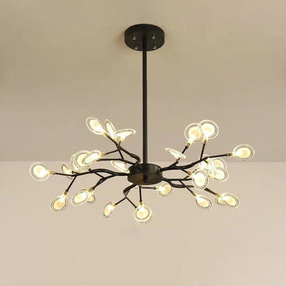 Auréliane Firefly Branch Acrylic LED Chandelier Pendant