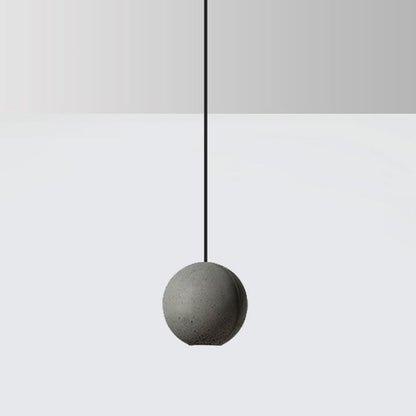 Élodie Cement Round Ceiling Pendant