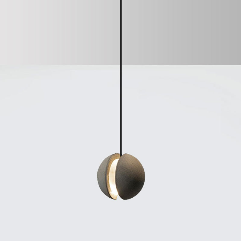 Élodie Cement Round Ceiling Pendant
