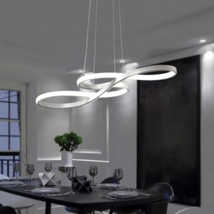 Juliette Metal Music Note LED Chandelier