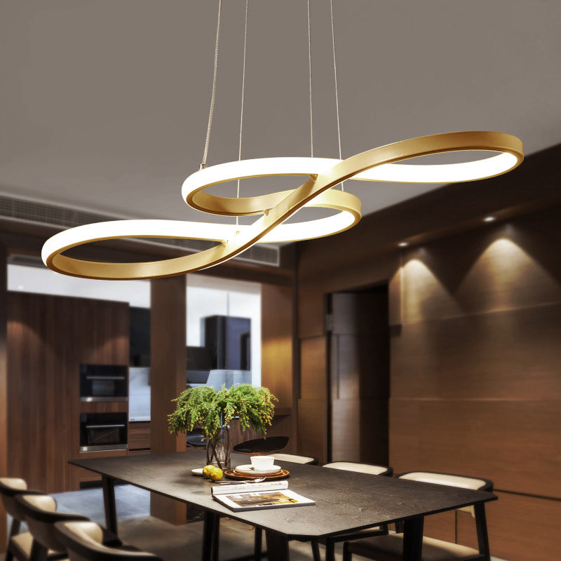 Juliette Metal Music Note LED Chandelier
