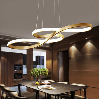 Juliette Metal Music Note LED Chandelier