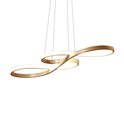 Juliette Metal Music Note LED Chandelier