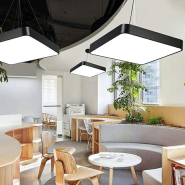 Sophie Square LED Acrylic Pendant Chandelier in Black