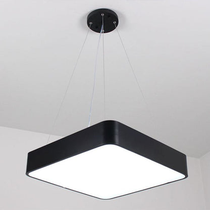 Sophie Square LED Acrylic Pendant Chandelier in Black