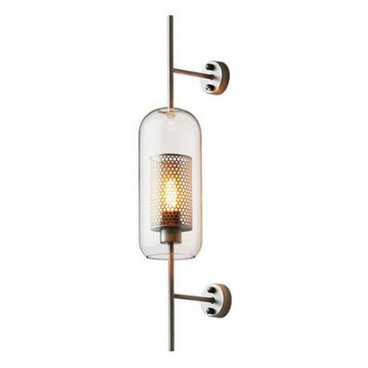 Sophie Metal Mesh Screen Wall Lamp Metal and Glass LED Lighting