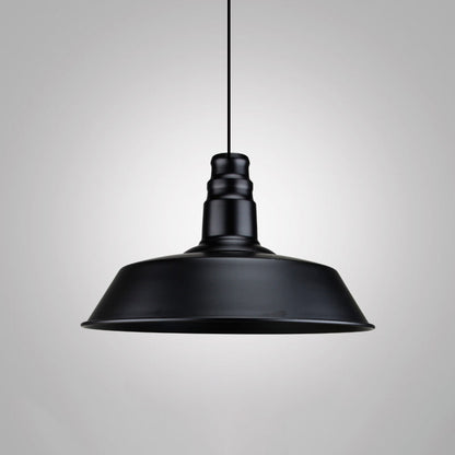 Noémie Geometric Black Pendant Light Industrial Single Bulb