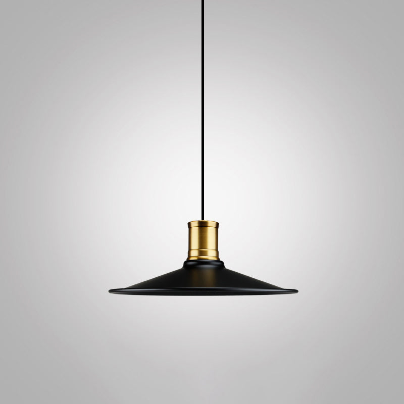 Noémie Geometric Black Pendant Light Industrial Single Bulb