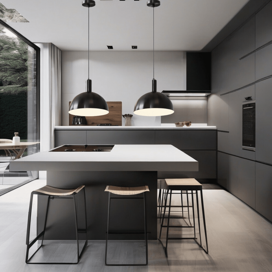 Marguerite Brass Lustre Pendant