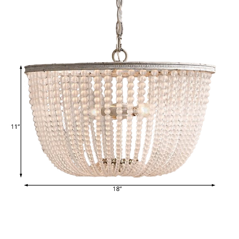 Camille Minimalist Crystal Bowl Pendant Ceiling Light