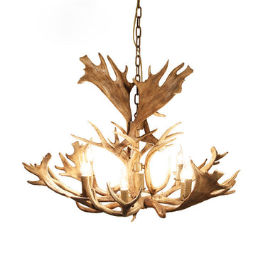 Beaumont Rustic Candle Chandelier Pendant Light