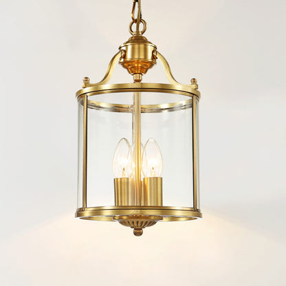 Sabrina Cylinder Glass Chandelier