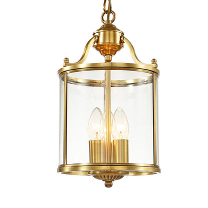 Sabrina Cylinder Glass Chandelier