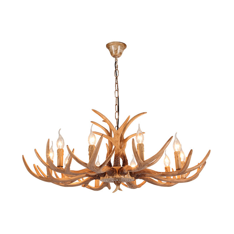 Ardenwood Rustic Deer Antler Chandelier Pendant Light