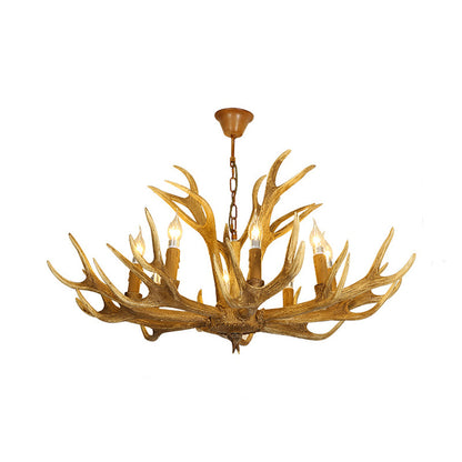 Ardenne Rustic Deer Antler Chandelier Pendant Light