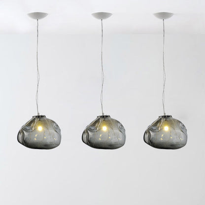 Amélie Cloud Shaped Pendant Light with Hand-Blown Glass