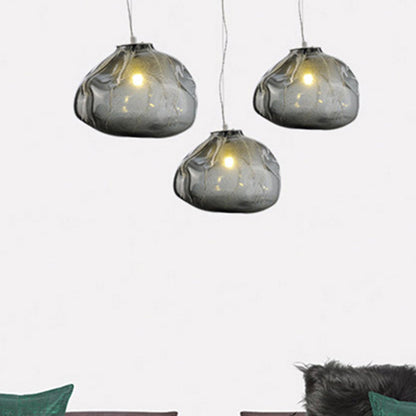 Amélie Cloud Shaped Pendant Light with Hand-Blown Glass