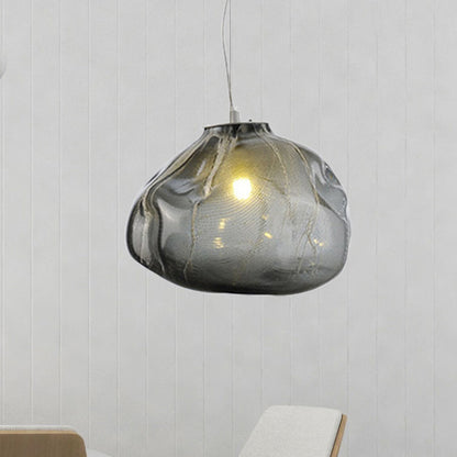 Amélie Cloud Shaped Pendant Light with Hand-Blown Glass