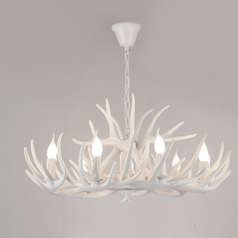 Madeleine Rustic Antler Candelabra Chandelier Pendant Light