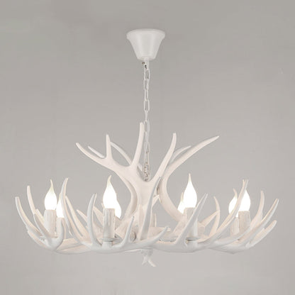 Madeleine Rustic Antler Candelabra Chandelier Pendant Light