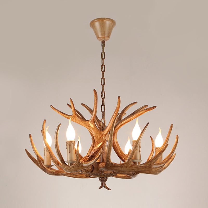 Madeleine Rustic Antler Candelabra Chandelier Pendant Light
