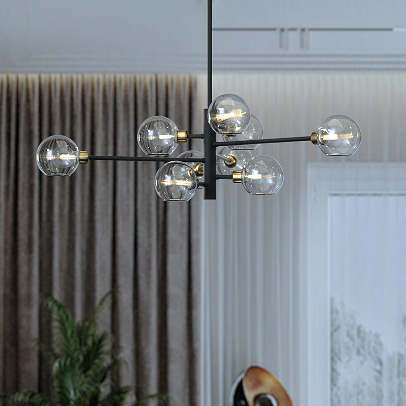 Aurélie Sputnik Glass Chandelier 3 Tier Modern Pendant