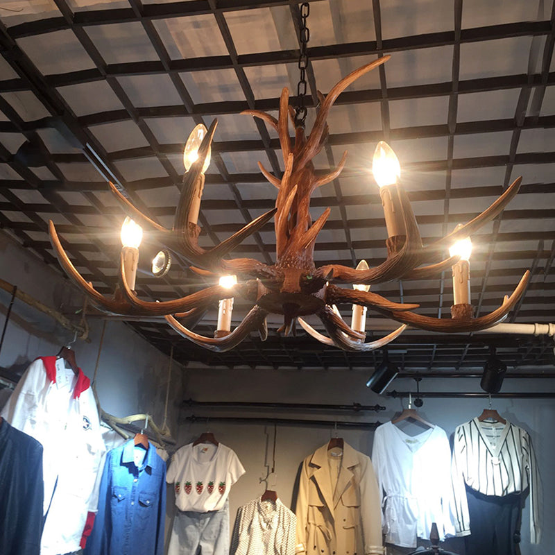 Thérèse Antler Resin Chandelier