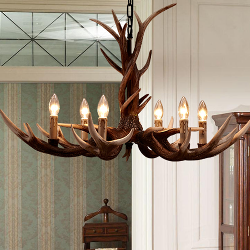 Thérèse Antler Resin Chandelier