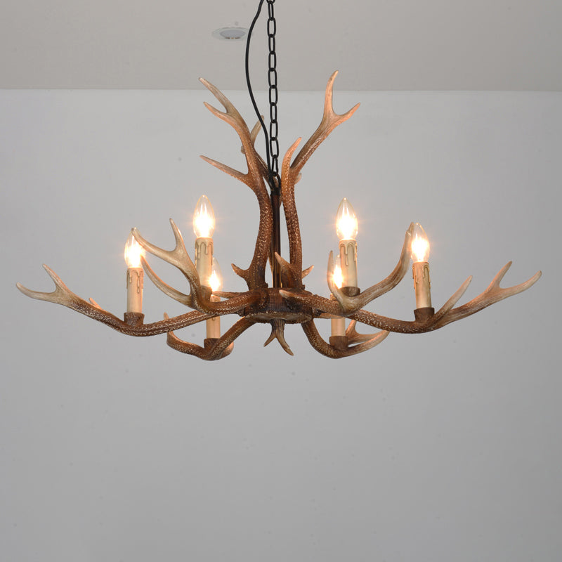 Thérèse Antler Resin Chandelier