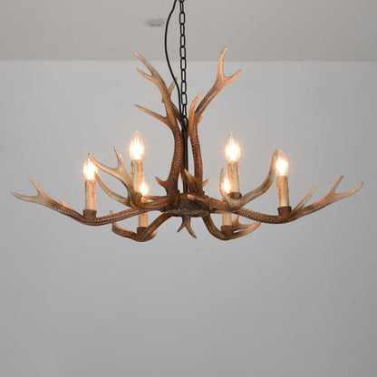 Thérèse Antler Resin Chandelier