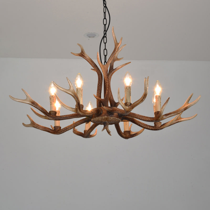 Thérèse Antler Resin Chandelier