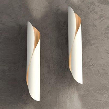 Aurore Scroll Dual Head Wall Light Sconce